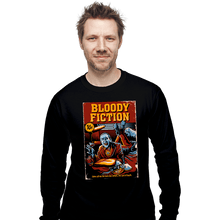 Load image into Gallery viewer, Daily_Deal_Shirts Long Sleeve Shirts, Unisex / Small / Black Bloody Fiction

