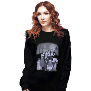 Shirts Long Sleeve Shirts, Unisex / Small / Black Family Portrait