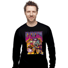 Load image into Gallery viewer, Secret_Shirts Long Sleeve Shirts, Unisex / Small / Black DOOOOM!
