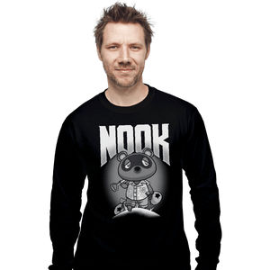 Shirts Long Sleeve Shirts, Unisex / Small / Black Nook