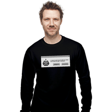 Load image into Gallery viewer, Shirts Long Sleeve Shirts, Unisex / Small / Black Alert Cat
