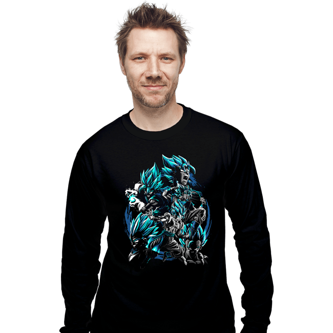 Shirts Long Sleeve Shirts, Unisex / Small / Black Fusions
