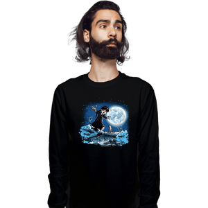 Secret_Shirts Long Sleeve Shirts, Unisex / Small / Black Thing And Wednesday