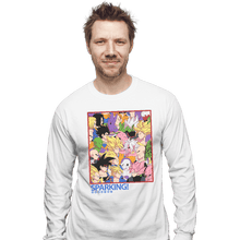 Load image into Gallery viewer, Shirts Long Sleeve Shirts, Unisex / Small / White Sparking!
