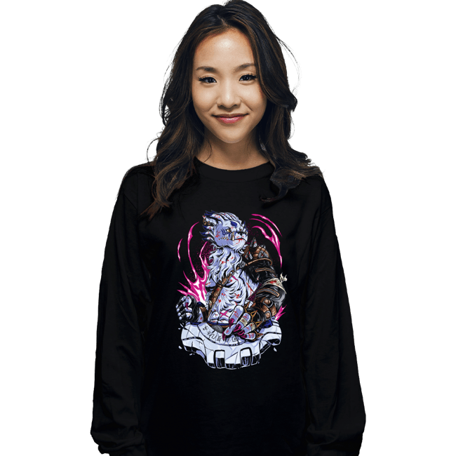 Daily_Deal_Shirts Long Sleeve Shirts, Unisex / Small / Black Battle Weregarurumon