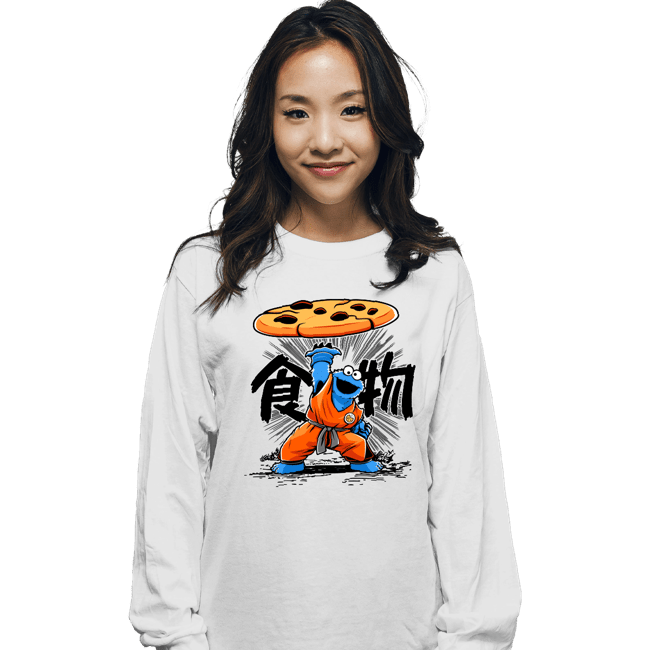 Shirts Long Sleeve Shirts, Unisex / Small / White Cookie Disc