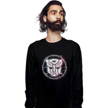 Load image into Gallery viewer, Shirts Long Sleeve Shirts, Unisex / Small / Black Autobots Glitch
