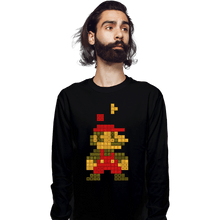 Load image into Gallery viewer, Daily_Deal_Shirts Long Sleeve Shirts, Unisex / Small / Black Retro Puzzle
