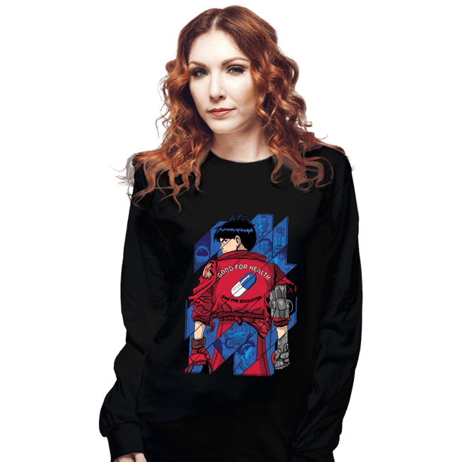 Daily_Deal_Shirts Long Sleeve Shirts, Unisex / Small / Black Good For Health