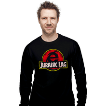 Load image into Gallery viewer, Daily_Deal_Shirts Long Sleeve Shirts, Unisex / Small / Black Jurassic Lag
