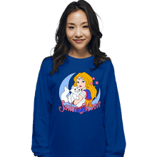 Load image into Gallery viewer, Secret_Shirts Long Sleeve Shirts, Unisex / Small / Royal Blue USA Sailor Moon
