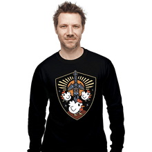 Load image into Gallery viewer, Shirts Long Sleeve Shirts, Unisex / Small / Black Cuccos Crest
