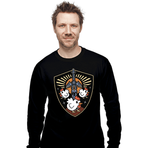 Shirts Long Sleeve Shirts, Unisex / Small / Black Cuccos Crest