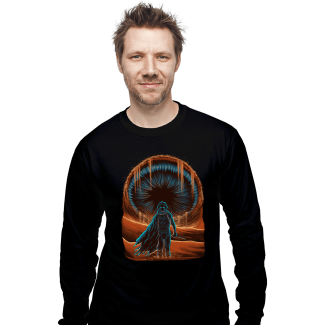 Secret_Shirts Long Sleeve Shirts, Unisex / Small / Black Welcome To Arrakis