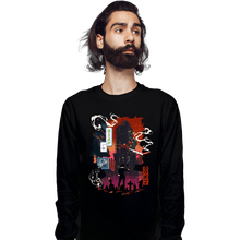 Load image into Gallery viewer, Daily_Deal_Shirts Long Sleeve Shirts, Unisex / Small / Black Jazz Drifter
