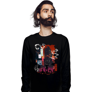 Daily_Deal_Shirts Long Sleeve Shirts, Unisex / Small / Black Jazz Drifter