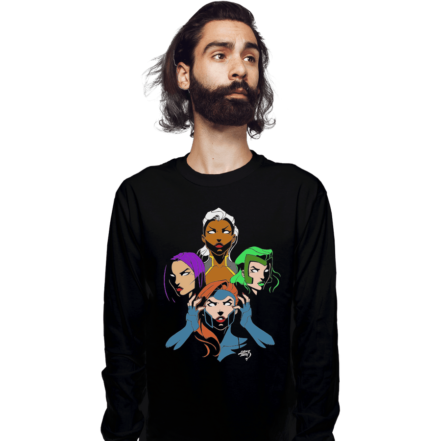 Shirts Long Sleeve Shirts, Unisex / Small / Black X-Women Rhapsody