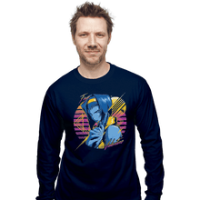 Load image into Gallery viewer, Shirts Long Sleeve Shirts, Unisex / Small / Navy Valentine

