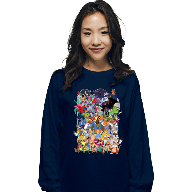 Secret_Shirts Long Sleeve Shirts, Unisex / Small / Navy Saturday Mornings!