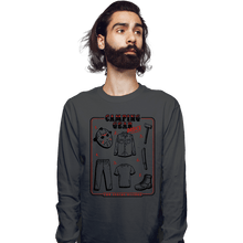 Load image into Gallery viewer, Daily_Deal_Shirts Long Sleeve Shirts, Unisex / Small / Charcoal Camping Gear
