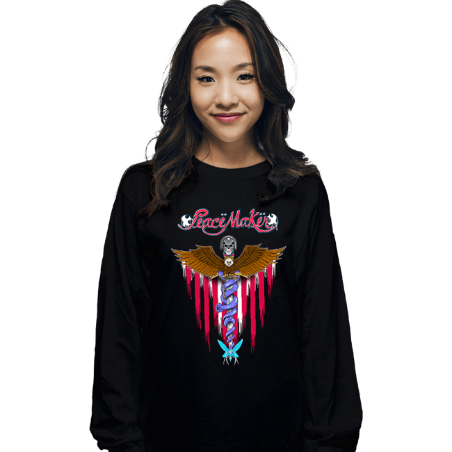 Secret_Shirts Long Sleeve Shirts, Unisex / Small / Black Peace Feels Good