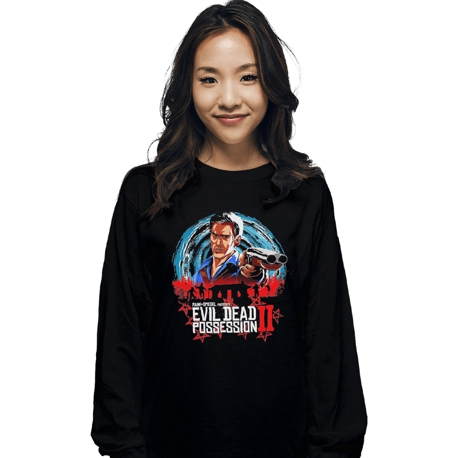 Shirts Long Sleeve Shirts, Unisex / Small / Black Evil Dead Possession II