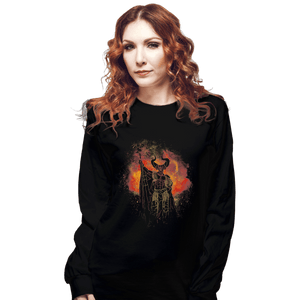 Shirts Long Sleeve Shirts, Unisex / Small / Black Lord Of Darkness Art