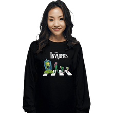 Load image into Gallery viewer, Shirts Long Sleeve Shirts, Unisex / Small / Black The Invaders

