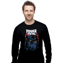 Load image into Gallery viewer, Secret_Shirts Long Sleeve Shirts, Unisex / Small / Black The Power Of Metal
