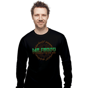 Shirts Long Sleeve Shirts, Unisex / Small / Black Mr. Frodo