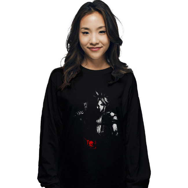 Shirts Long Sleeve Shirts, Unisex / Small / Black Cloud Strife Ink