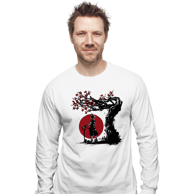 Shirts Long Sleeve Shirts, Unisex / Small / White Keyblade Wielder