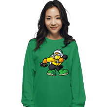 Load image into Gallery viewer, Shirts Long Sleeve Shirts, Unisex / Small / Irish Green MC Hammer Brother
