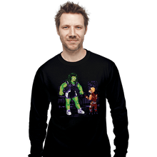 Load image into Gallery viewer, Daily_Deal_Shirts Long Sleeve Shirts, Unisex / Small / Black Death By Smash
