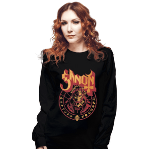 Shirts Long Sleeve Shirts, Unisex / Small / Black Prince Of Darkness