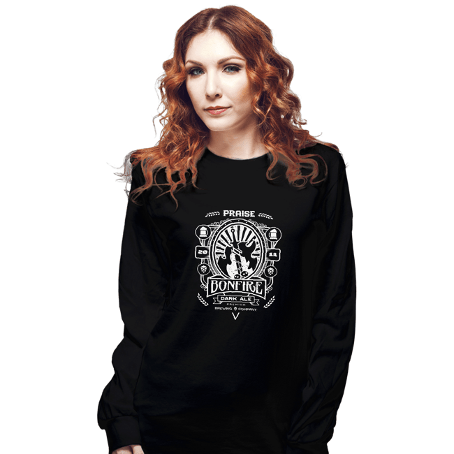 Secret_Shirts Long Sleeve Shirts, Unisex / Small / Black The Bonfire