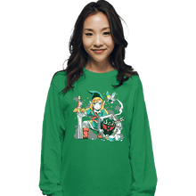 Load image into Gallery viewer, Shirts Long Sleeve Shirts, Unisex / Small / Irish Green Low Health
