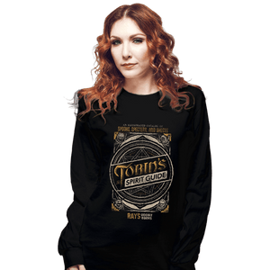 Shirts Long Sleeve Shirts, Unisex / Small / Black Tobin's Spirit Guide