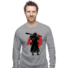 Load image into Gallery viewer, Shirts Long Sleeve Shirts, Unisex / Small / Sports Grey Crimson yamato
