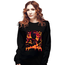 Load image into Gallery viewer, Daily_Deal_Shirts Long Sleeve Shirts, Unisex / Small / Black Devouring Witch
