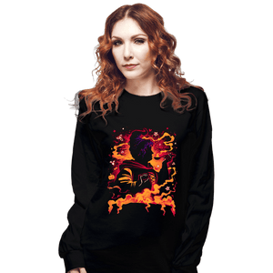 Daily_Deal_Shirts Long Sleeve Shirts, Unisex / Small / Black Devouring Witch