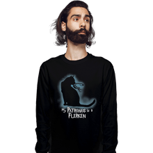 Load image into Gallery viewer, Shirts Long Sleeve Shirts, Unisex / Small / Black My Patronus Is A Flerken
