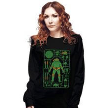 Load image into Gallery viewer, Daily_Deal_Shirts Long Sleeve Shirts, Unisex / Small / Black Michelangelo Model Sprue
