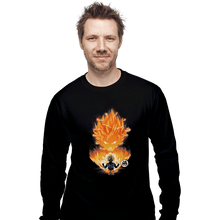 Load image into Gallery viewer, Shirts Long Sleeve Shirts, Unisex / Small / Black The Angry Super Saiyan
