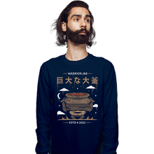 Load image into Gallery viewer, Daily_Deal_Shirts Long Sleeve Shirts, Unisex / Small / Navy The Warrior Jar

