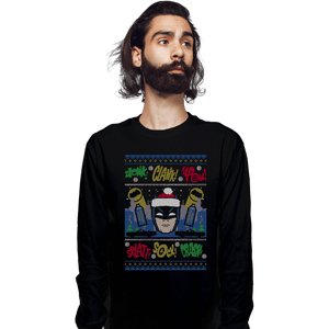 Shirts Long Sleeve Shirts, Unisex / Small / Black Nana Nana Nana Nana Christmas!