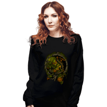 Load image into Gallery viewer, Secret_Shirts Long Sleeve Shirts, Unisex / Small / Black TMNT Mikey
