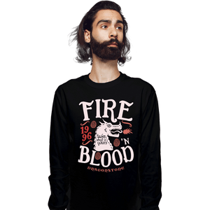 Shirts Long Sleeve Shirts, Unisex / Small / Black House Of Dragons