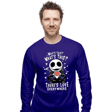 Load image into Gallery viewer, Daily_Deal_Shirts Long Sleeve Shirts, Unisex / Small / Violet There&#39;s Love In The Air
