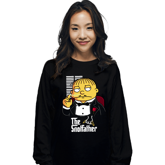Secret_Shirts Long Sleeve Shirts, Unisex / Small / Black The SnotFather